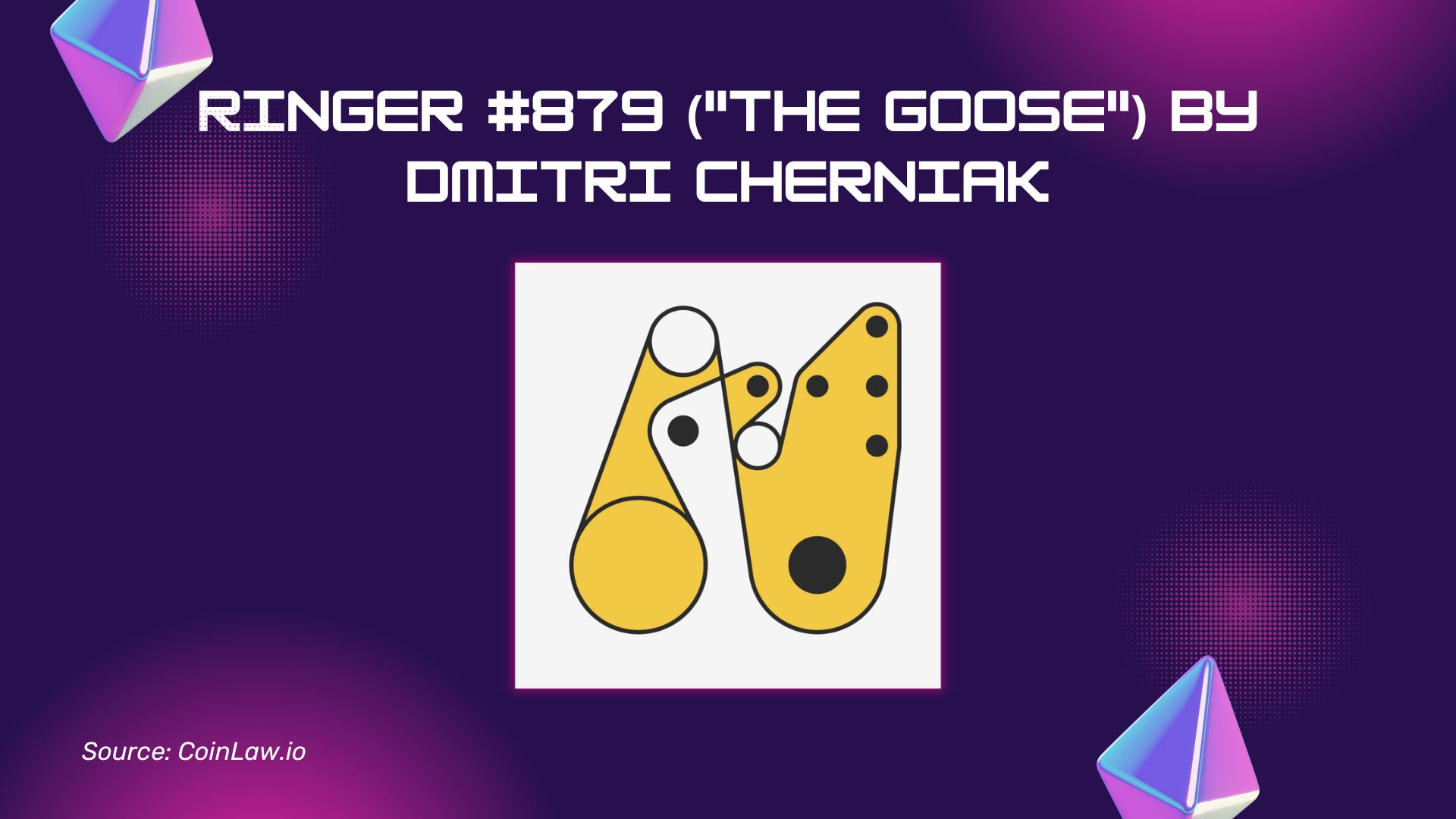 Ringer #879 ("The Goose") by Dmitri Cherniak