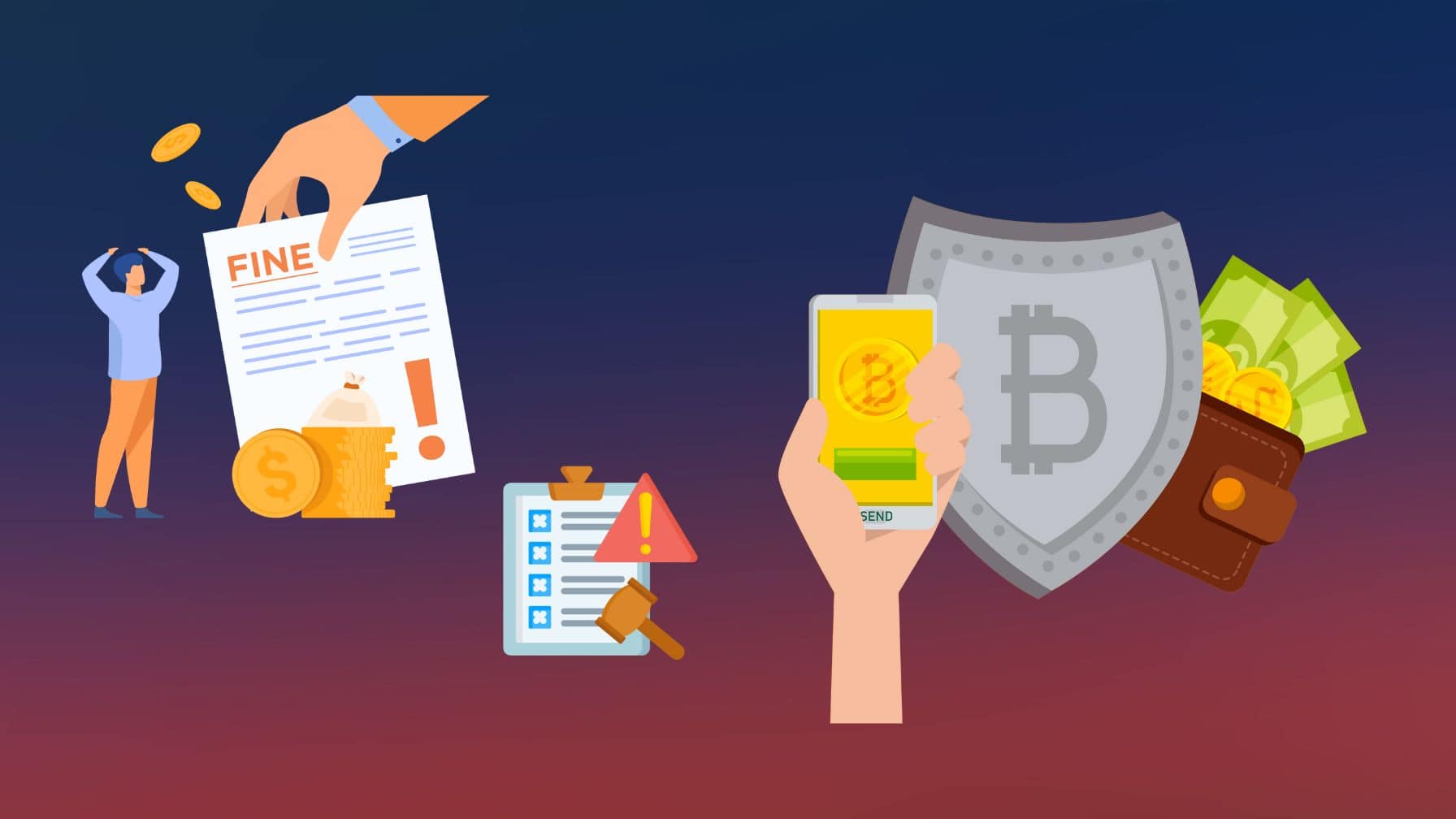 Penalties for Non-Compliance in Crypto Transactions Statistics 2025: Global Penalties and Enforcement Trends