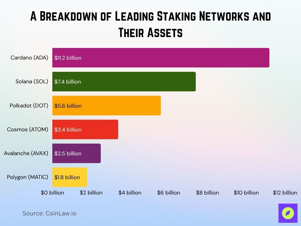 Breakdown Of Leading Staking Networks And Their Assets