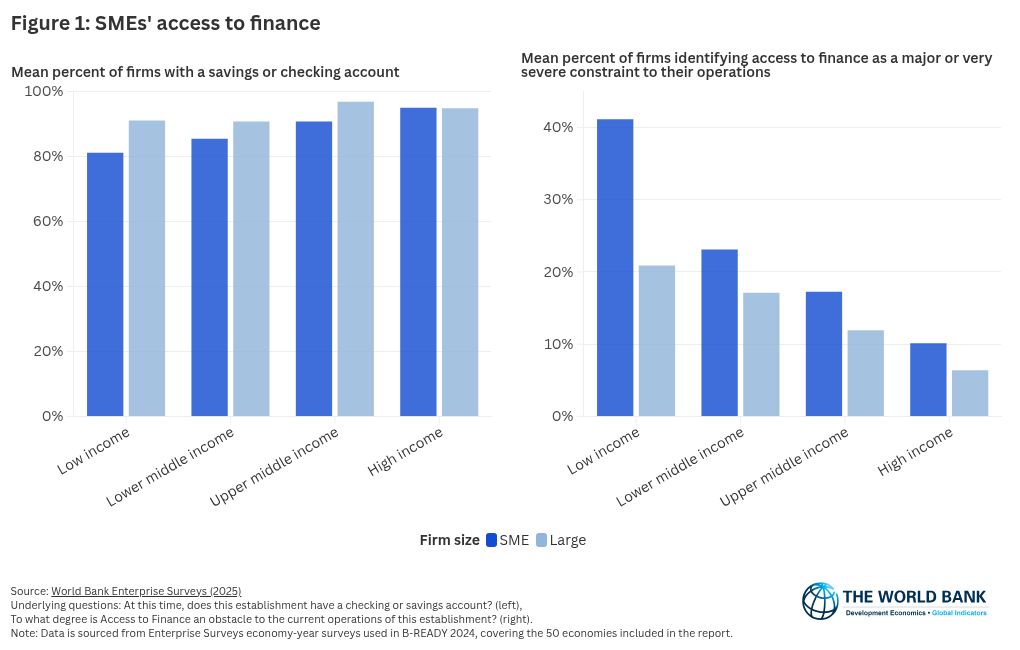 SMEs’ Access to Finance Across Income Groups