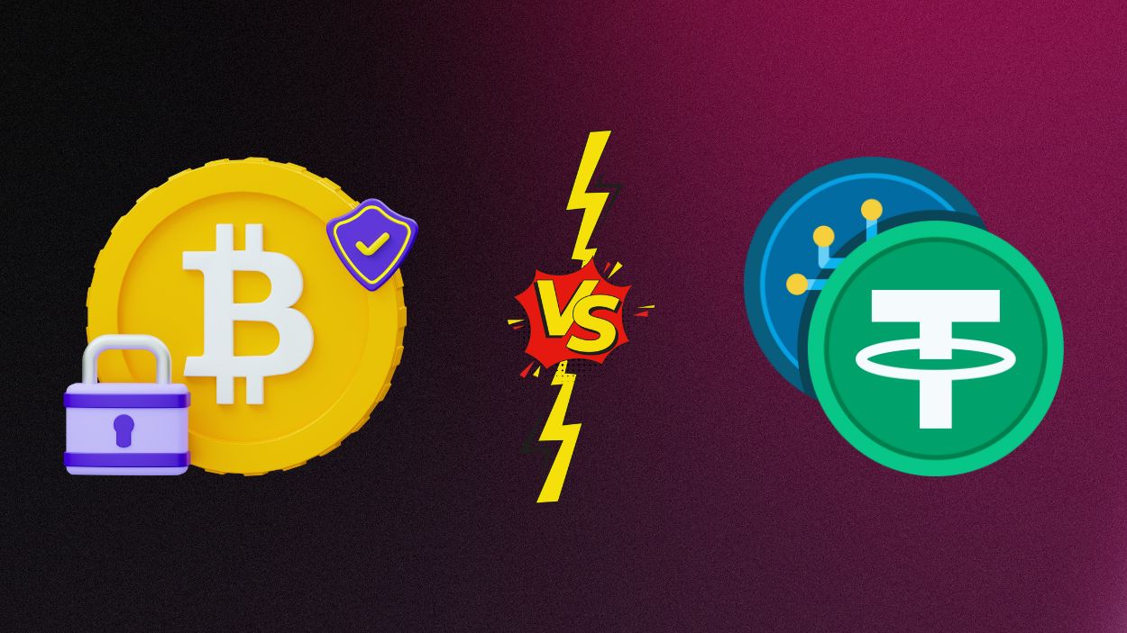 Bitcoin vs. Tether Statistics