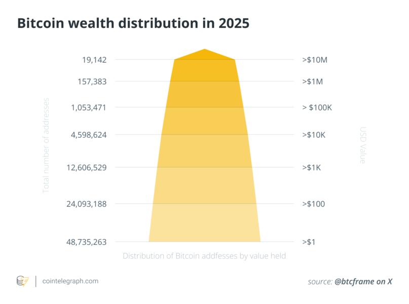 Bitcoin Wealth Distribution