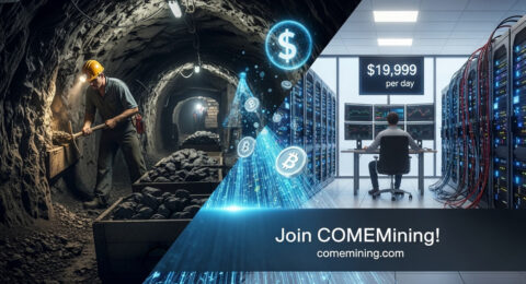 How Traditional Mining Evolved Into Cloud Contract Mining. You Can Earn up to $1,9999 per Day. Join COMEMining!