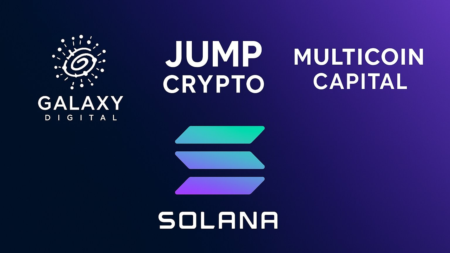 Crypto Titans Team Up To Build Largest Solana Reserve
